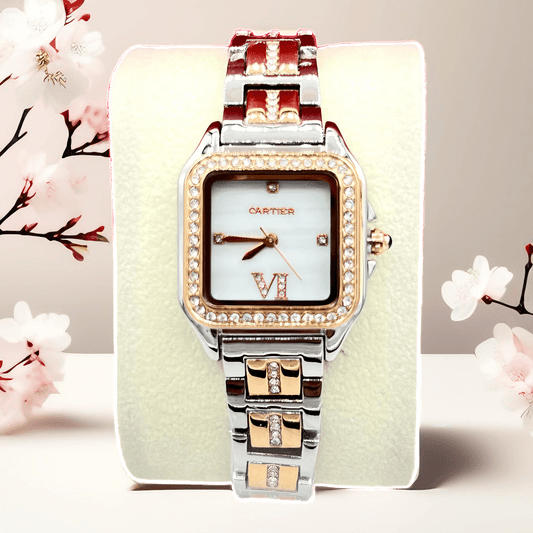 Ladies Premium Watch (White)